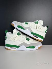 Jordan 4 Retro SB Verde Bianco Taglia 39