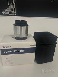 SIGMA 60mm  DN F. 2.8  X  4/3  Olympus - Panasonic