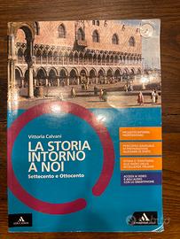 Libro la storia intorno a noi 4 superiore