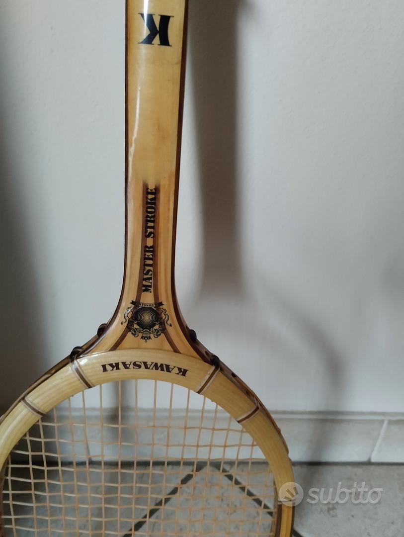 Raquette De Tennis Vintage Italienne Avec Housse - Adulte, Fonctionnelle