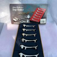 Portaposate DogHolderSilver Collection Set 6 pezzi