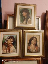 quadri con tre volti