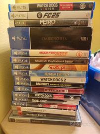 giochi PS4 ps5 prezzo in descrizione o lottointero