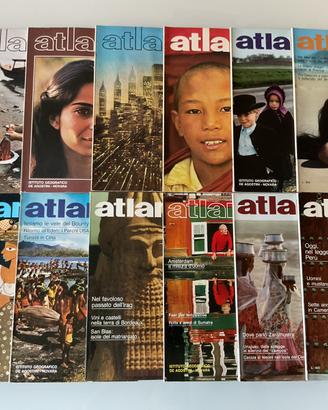 Atlante Istituto Geografico DeAgostini-Annata 1975