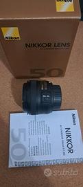 Obiettivo Nikkor 50mm