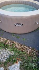 piscina intex spa