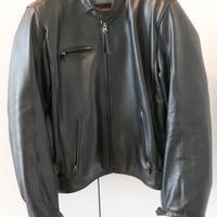 Giacca in pelle taglia 50