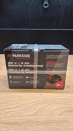 Batteria Parkside performance 4Ah 