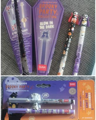 4 Penne Legami Halloween 2026 Panda Vampiro+Love