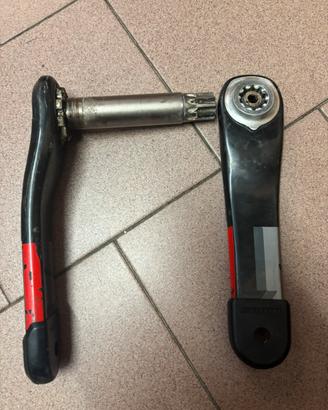 Pedivelle Carbonio SRAM XX1 Eagle 165mm + Corona