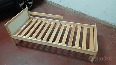 letto ikea sniglar + doghe + protezione