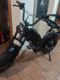 bici funky come nuova con tanti accessori 