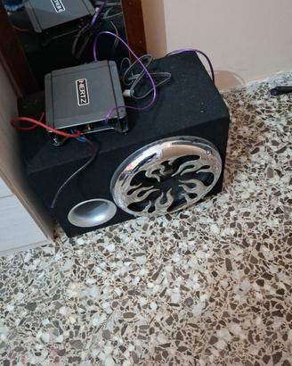 sub piu amplificatore 