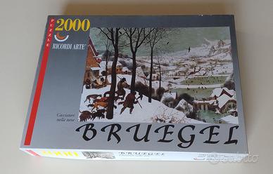 Puzzle 2000 pezzi. Bruegel - Cacciatori nella neve