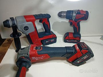 KIT MILWAUKEE  SENZA CARICATORE