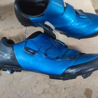 scarpe Shimano xc5 n41 e pedali Crankbrothers