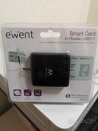 Lettore Smart Card USB EW1052 – Nuovo, mai aperto