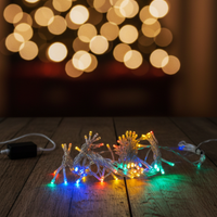 Luci Natalizie LED  12 metri, 100 luci, 8 modalità