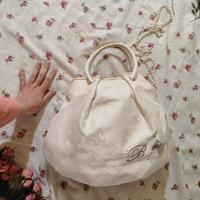 borsa bianca anni 2000 Blumarine farfalle 
