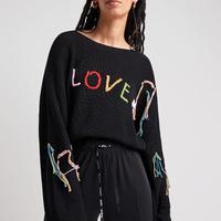 Desigual
Maglione Love Me Nero