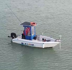 Barca Mano Marine 18 (mt 5,5) 40 cv no patente