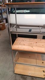 scaffale alluminio