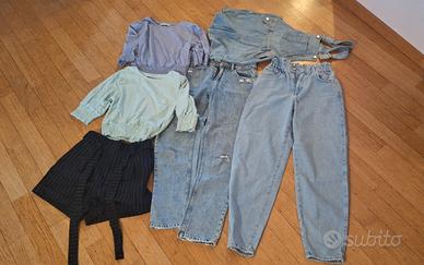 Lotto abbigliamento donna taglia 36 - 6 capi