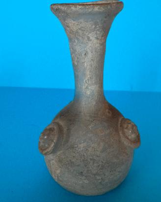 Vaso in vetro  "Scavo" di Murano