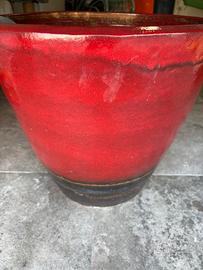 vaso fioriera grande ceramica pietra arredamento