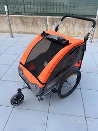 Rimorchio bici passeggino
