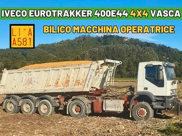IVECO 4X4 EUROTRAKKER 400E44 + SEMIRIMORCHIO