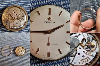 ZENITH Cal.2541 vintage + dial e vetro