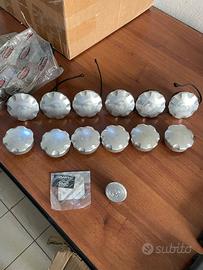 Coppia Tappo Benzina e Olio Motore Fiat 500 Abarth