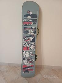 tavola snowboard Palmer Andy Finch +attacchi kille