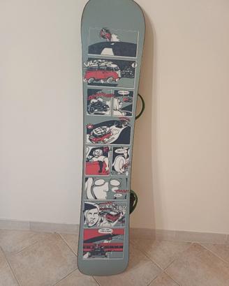 tavola snowboard Palmer Andy Finch +attacchi kille