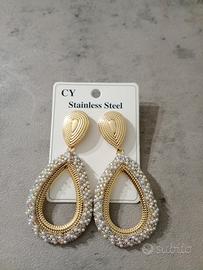 orecchini pendenti oversize 