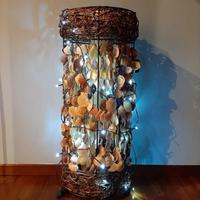 Lampada da terra. Conchiglia 