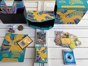 ETB Ascesa Eroica Pokemon Zekrom di N e 50 Carte