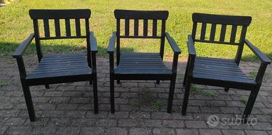 Sedie da giardino Ikea modello Angso - Lotto n. 2