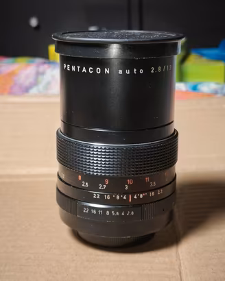 Pentacon Auto 135 f2.8 MC  Con Custodia Originale