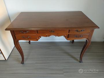 Scrivania scrittorio in legno