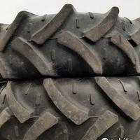 Coppia gomme usate tractor 13 6 28 bkt 6pr