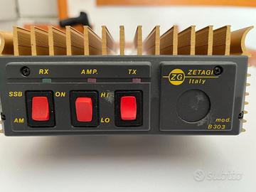 AMPLIICATORE LINEARE ZETAGI B303  150 WATT