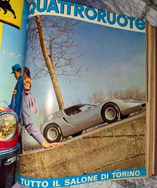 x60 Quattroruote 1962-1966 rilegati rivista auto