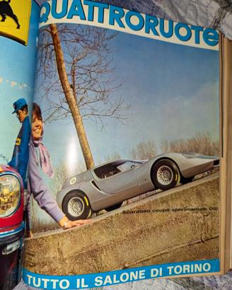 x60 Quattroruote 1962-1966 rilegati rivista auto