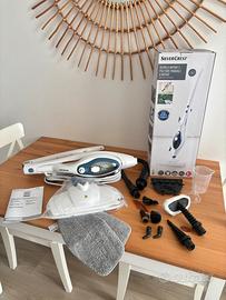 Scopa a vapore e pulitore manuale 2in1 SilverCrest