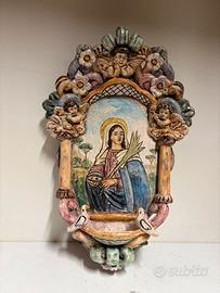 Acquasantiera santa lucia