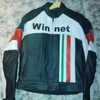 Giubbotto in pelle moto