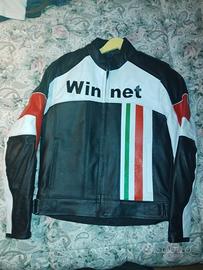 Giubbotto in pelle moto