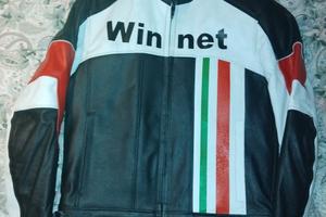 Giubbotto in pelle moto